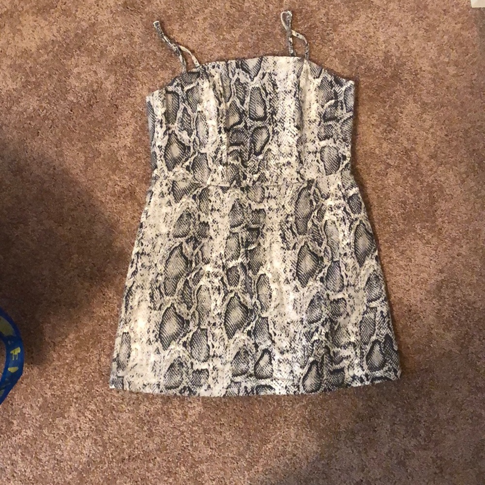Snake Printed Dress bought from a Boutique